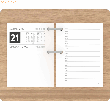 Zettler Untersatz 331 für Umlegekalender von Zettler