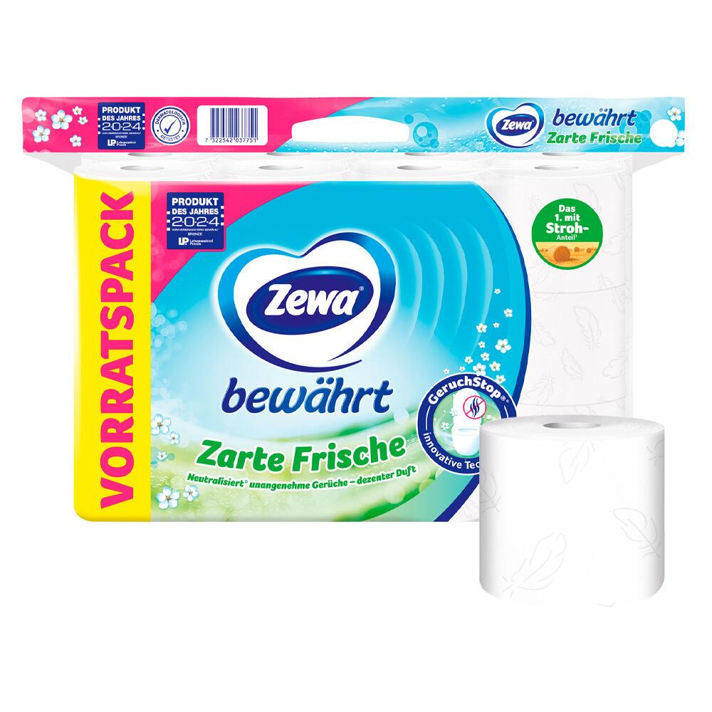 Zewa Toilettenpapier mit Geruchstop®-Technologie 3-lagig Zewa Toilettenpapier mit Geruchstop®-Technologie 3-lagig von Zewa