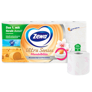 Zewa Toilettenpapier Ultra Senses 4-lagig, 8 Rollen von Zewa
