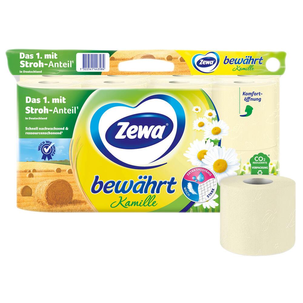 Zewa Toilettenpapier Kamille 3-lagig Zewa Toilettenpapier Kamille 3-lagig von Zewa