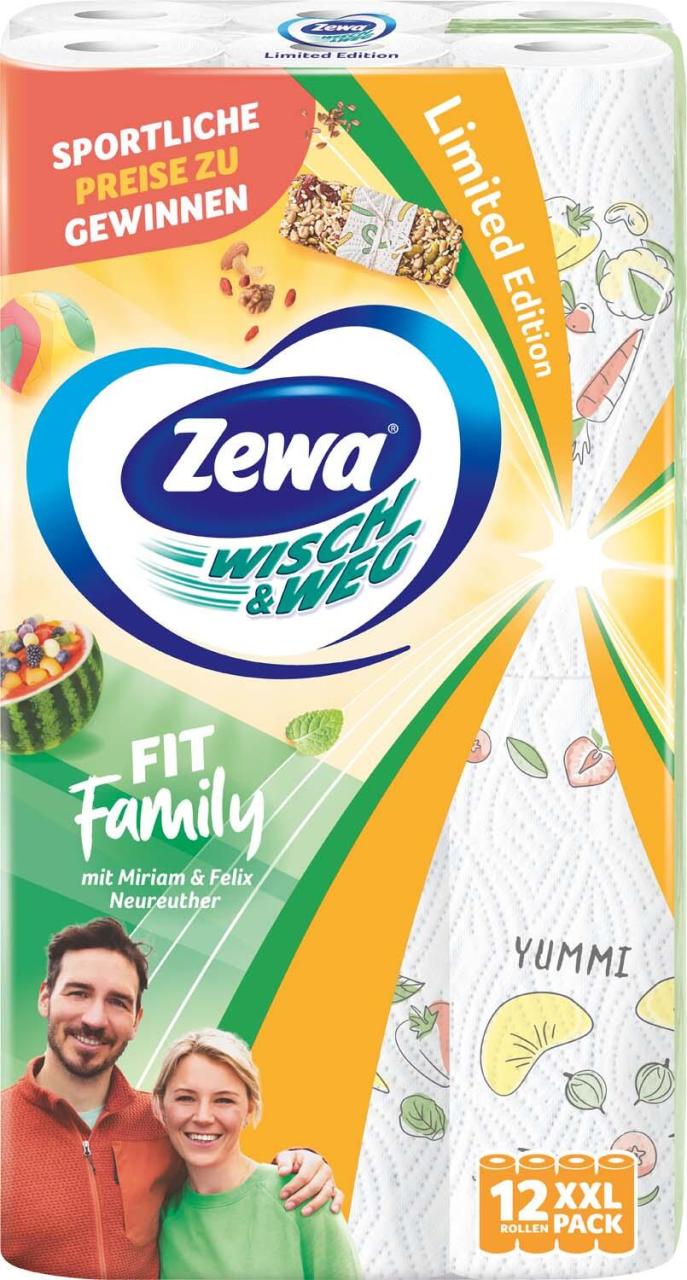 Zewa Küchenrollen WISCH&WEG Fit Family 2-lagig Zewa Küchenrollen WISCH&WEG Fit Family 2-lagig von Zewa