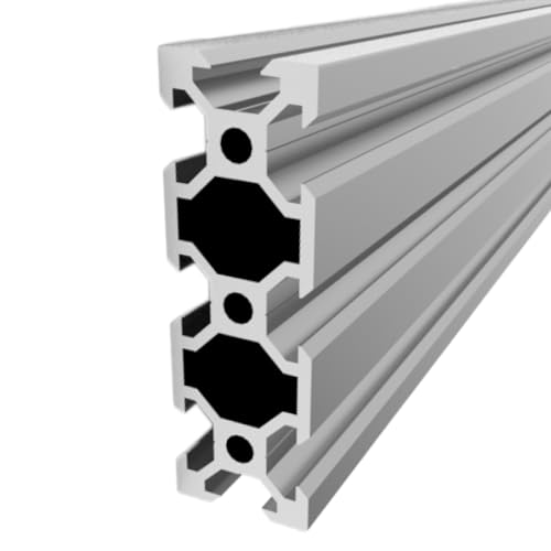 Zewool Aluminiumprofil, V Typ, Eloxiert, Länge 200-2000mm, 20x60mm, Ideal für 3D-Drucker, CNC-Maschinen, Laserplotter (600mm) von Zewool