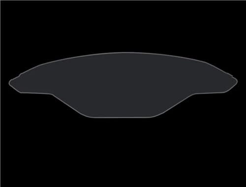 ZhanNuoBHd Für PCX150 Für PCX 150 2018-2020 Motorrad Cluster Scratch Schutz Film Instrument Dashboard Abdeckung Schutz Blu-ray Displayschutzfolie (Size : 2 PCS) von ZhanNuoBHd