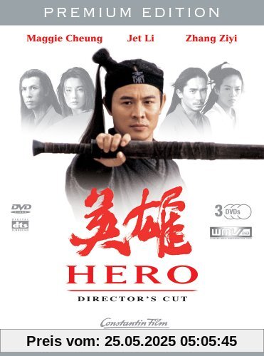 Hero (Director's Cut - Premium Edition, 3 DVDs) (WMV HD-DVD) von Zhang Yimou