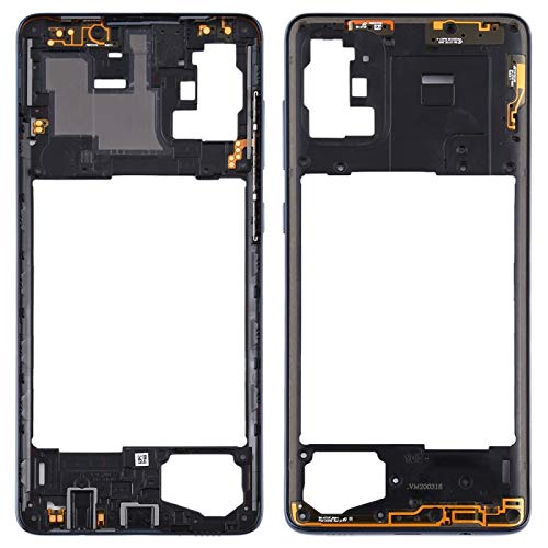 Zhangl Galaxy Ersatz-Mittelrahmen für Samsung Galaxy A71 (schwarz) Galaxy Spare (Farbe: schwarz) von Zhangl