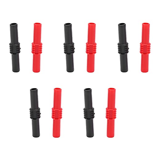 10 PCS U22 4mm Bananenstopfen -Koppler PVC -Erweiterungsadapter für Elektrotests 42 Mm 10 PCS U22 4mm Bananenstopfen -Koppler PVC -Erweiterungsadapter für Elektrotests 42 Mm von Zhangpu