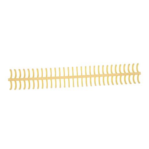 10 Pcs Spiralbindungsspule 130 Blechkapazität Wirbelsäulenkamm 30 Löcher 16 Mm Durchmesser Set Kit (Gelb) von Zhangpu