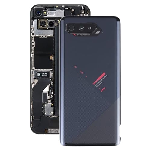 Glass Battery Back Cover for Asus ROG Phone 5 ZS673KS(Jet Black) von Zhangsihong
