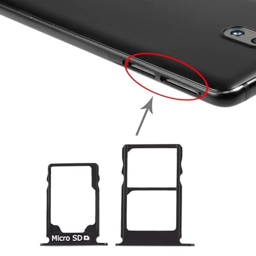 Zhang Telefonzubehör SIM-Karten-Tablett + SIM-Karten-Tablett + Micro SD-Karten-Tablett für Nokia 3.1 TA-1049 TA-1057 TA-1063 TA-1070 Nokia -Telefonersatz von Zhangsihong