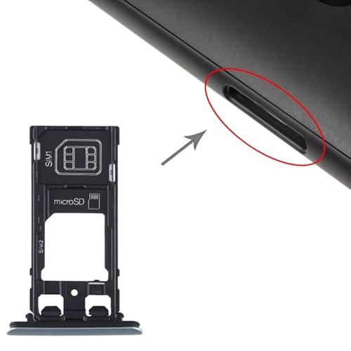 Zhang Telefonzubehör SIM-Karten-Tablett + SIM-Karten-Tablett + Micro SD-Karten-Tablett für Sony XZ2 Compact Telefonersatz für Sony Zhang Telefonzubehör SIM-Karten-Tablett + SIM-Karten-Tablett + Micro SD-Karten-Tablett für Sony XZ2 Compact Telefonersatz für Sony von Zhangsihong