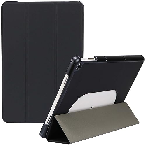 ZhaoCo Schlank Hülle für Google Pixel Tablet 11 Zoll 2023, PU Leder Tablet Stand-Schutzhülle Folio-Hülle (Schwarz) von ZhaoCo