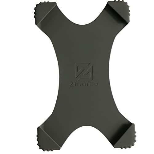 ZhaoCo Universal Anti-Rutsch Silikon Handschlaufe Griff Halter Fingerhalterung für 6" / 6,8'' / 7'' Kindle eReader/Kobo/Sony Ebook - Grau von ZhaoCo
