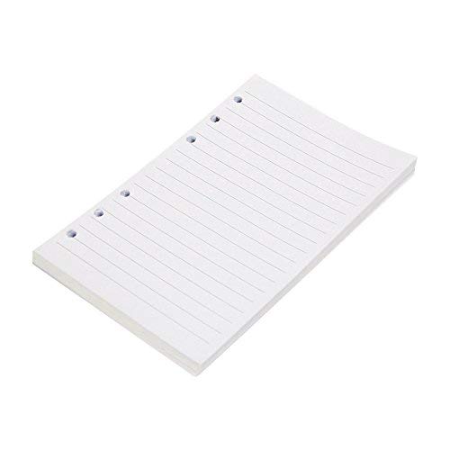 Zhi Jin Notizbuchhülle, A5, nachfüllbar, Leder, mit Stifthalter A5-Ruled Paper von Zhi Jin