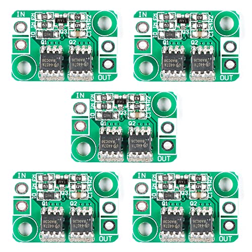 5Pcs/10Pcs DC 3-30V 4A Ideal Diode Modul, Batterieladegerät Anti Reverse Connection Power Protection Board, Batterie Schutz Modul (10) von Zhixteu