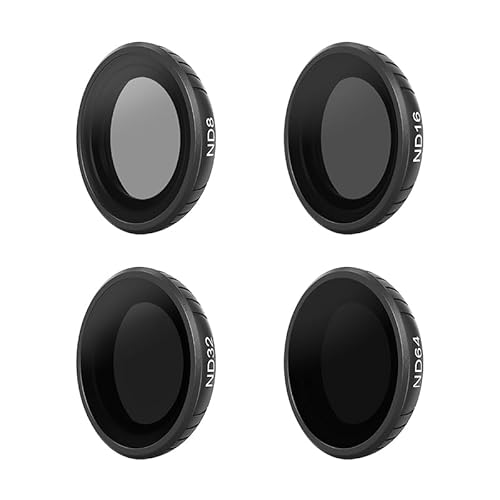 ND Filter für Insta360 GO 3S, CPL Filter UV Filter ND16 ND32 ND64 Polarisationsfilter Sportkamera Objektiv Filter Kit für Insta360 GO 3S (ND8/16/32/64) von Zhixteu