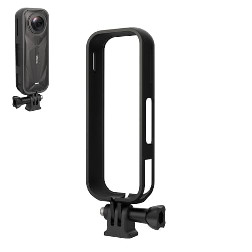 Rahmenkäfig für Insta360 X5, Gehäuseerweiterung Schnellspanner Schnittstelle Schutzhülle für X5 Action Kamera Rahmenkäfig für Insta360 X5, Gehäuseerweiterung Schnellspanner Schnittstelle Schutzhülle für X5 Action Kamera von Zhixteu