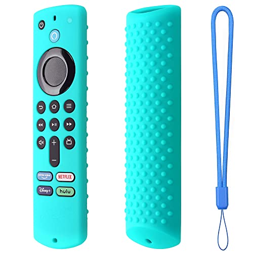 Silikonhülle für Fire TV Stick (3. Generation), Fernbedienung Anti-Sturz Staubschutzhülle Schutzhülle (Mintgrün) von Zhixteu