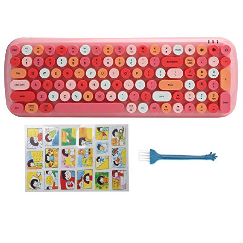 Zhjvihx Tablet-Tastatur, Computerzubehör Genaue, leichte drahtlose Bluetooth-Tastatur für Café für Tablet-Computer für draußen für Zuhause for(#1) von Zhjvihx