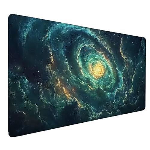 Gaming Mauspad Blau, Sternenhimmel Mauspad XXL 800x300x3mm Groß Mousepad Gaming Schreibtischunterlage, Wasserdicht und rutschfest Verbessert Präzision Geschwindigkeit, Für PC, Deko Home Office S-876 Gaming Mauspad Blau, Sternenhimmel Mauspad XXL 800x300x3mm Groß Mousepad Gaming Schreibtischunterlage, Wasserdicht und rutschfest Verbessert Präzision Geschwindigkeit, Für PC, Deko Home Office S-876 von Zhnncfgg