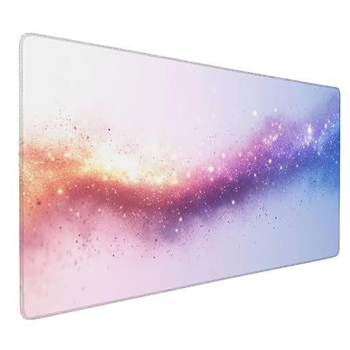Gaming Mauspad Farbe, Sternenhimmel Mauspad XXL 800x300x3mm Groß Mousepad Gaming Schreibtischunterlage, Wasserdicht und rutschfest Verbessert Präzision und Geschwindigkeit, Für Deko Home Office S-589 Gaming Mauspad Farbe, Sternenhimmel Mauspad XXL 800x300x3mm Groß Mousepad Gaming Schreibtischunterlage, Wasserdicht und rutschfest Verbessert Präzision und Geschwindigkeit, Für Deko Home Office S-589 von Zhnncfgg