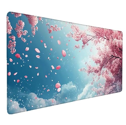 Japan Mauspad XXL 600x300x3mm XXL Mousepad Kirschblüten Schreibtischunterlage Matte,Tastatur Matte Genähten Kanten, rutschfeste Gummibasis,Großer Erweiterte Schreibtisch Schutz für Home Office S-928 Japan Mauspad XXL 600x300x3mm XXL Mousepad Kirschblüten Schreibtischunterlage Matte,Tastatur Matte Genähten Kanten, rutschfeste Gummibasis,Großer Erweiterte Schreibtisch Schutz für Home Office S-928 von Zhnncfgg