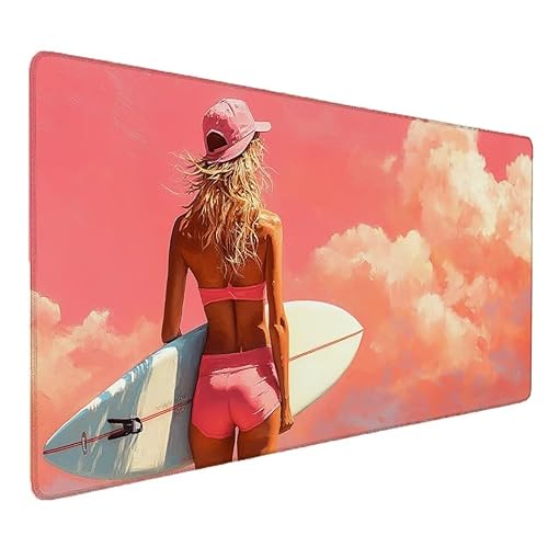 Rosa Mauspad XXL 800x400x3mm XXL Mousepad Schönheit Schreibtischunterlage Matte, Tastatur Matte Mit Genähten Kanten, Rutschfeste Gummibasis, Großer Erweiterte Schreibtisch Schutz für Home Office S-664 Rosa Mauspad XXL 800x400x3mm XXL Mousepad Schönheit Schreibtischunterlage Matte, Tastatur Matte Mit Genähten Kanten, Rutschfeste Gummibasis, Großer Erweiterte Schreibtisch Schutz für Home Office S-664 von Zhnncfgg