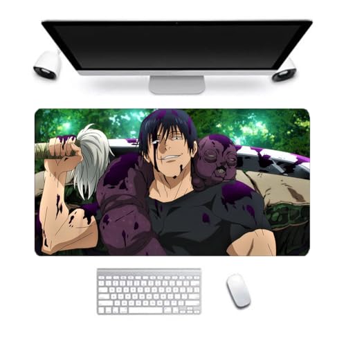 Zhongkaihua Anime Mauspad Gojo Anime Anti-Rutsch-Gummiboden Mauspad Gaming Mauspad Tastatur Mauspad Laptop Schreibtischpad (300 * 800mm) von Zhongkaihua