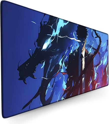 3 mm Thickening Anime Solo Leveling Mouse Pad 900 x 400 x 3 mm Delicate Lock Edge Waterproof Non-Slip von Zhrupen