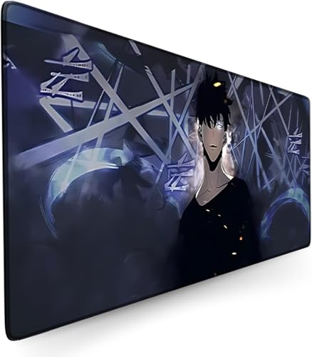 3 mm Thickening Anime Solo Leveling Mouse Pad 900 x 400 x 3 mm Delicate Lock Edge Waterproof Non-Slip 3 mm Thickening Anime Solo Leveling Mouse Pad 900 x 400 x 3 mm Delicate Lock Edge Waterproof Non-Slip von Zhrupen