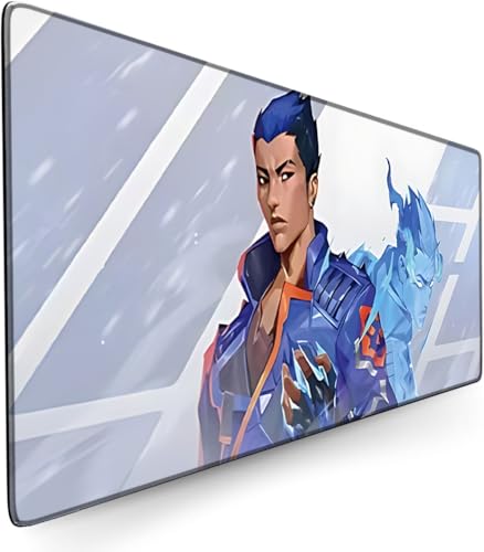 3 mm Thickening Game Valorant Mouse Pad 900 x 400 x 3 mm Delicate Lock Edge Waterproof Non-Slip von Zhrupen