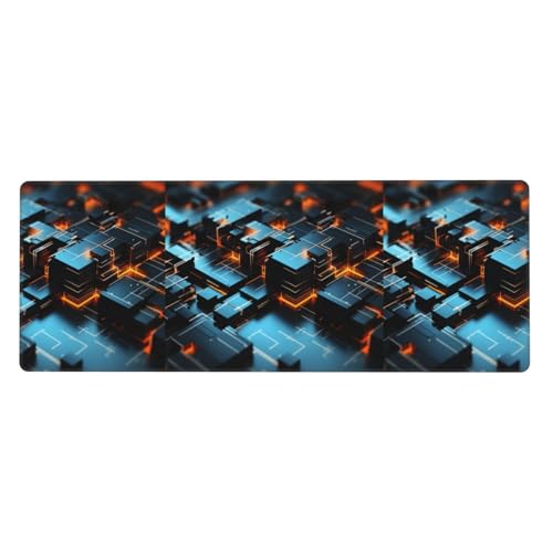 Coole Tapeten-Druck, extra große Gummi-Tastaturunterlage – Premium-Büro-Schreibtischunterlage zum Schreiben, Computer-Desktop-Gebrauch Coole Tapeten-Druck, extra große Gummi-Tastaturunterlage – Premium-Büro-Schreibtischunterlage zum Schreiben, Computer-Desktop-Gebrauch von Zhuanyun