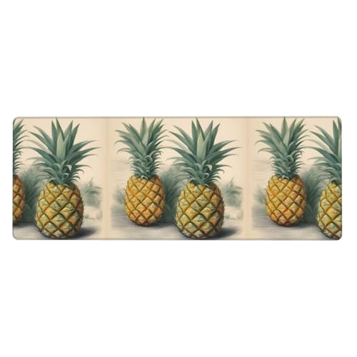 Extra große Gummi-Tastaturunterlage mit Ananas-Druck, Premium-Schreibtischunterlage zum Schreiben, Computer-Desktop Extra große Gummi-Tastaturunterlage mit Ananas-Druck, Premium-Schreibtischunterlage zum Schreiben, Computer-Desktop von Zhuanyun