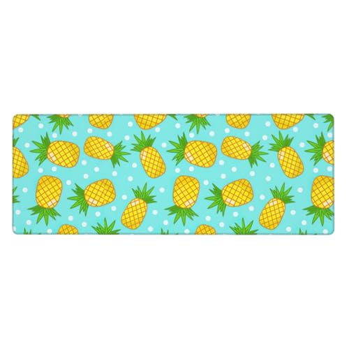 Extra große Gummi-Tastaturunterlage mit frischem Ananas-Druck, Premium-Schreibtischunterlage zum Schreiben, Computer-Desktop-Gebrauch Extra große Gummi-Tastaturunterlage mit frischem Ananas-Druck, Premium-Schreibtischunterlage zum Schreiben, Computer-Desktop-Gebrauch von Zhuanyun
