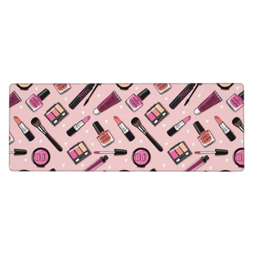 Moderne Mädchen-Kosmetik-Druck, extra große Gummi-Tastaturunterlage – Premium-Schreibtischunterlage zum Schreiben, Computer-Desktop-Gebrauch Moderne Mädchen-Kosmetik-Druck, extra große Gummi-Tastaturunterlage – Premium-Schreibtischunterlage zum Schreiben, Computer-Desktop-Gebrauch von Zhuanyun