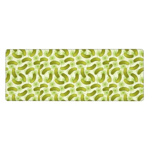 Sushi Dill Pickles Print Extra große Gummi-Tastaturunterlage – Premium-Schreibtischunterlage zum Schreiben, Computer-Desktop Sushi Dill Pickles Print Extra große Gummi-Tastaturunterlage – Premium-Schreibtischunterlage zum Schreiben, Computer-Desktop von Zhuanyun