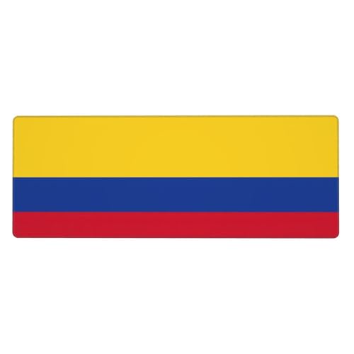 Zhuanyun Extra große Gummi-Tastaturunterlage mit Flagge von Kolumbien, Premium-Schreibtischunterlage zum Schreiben, Computer-Desktop-Gebrauch Zhuanyun Extra große Gummi-Tastaturunterlage mit Flagge von Kolumbien, Premium-Schreibtischunterlage zum Schreiben, Computer-Desktop-Gebrauch von Zhuanyun