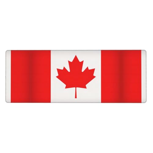 Zhuanyun Extra große Gummi-Tastaturunterlage mit kanadischer Flagge, Premium-Schreibtischunterlage zum Schreiben, Computer-Desktop-Gebrauch Zhuanyun Extra große Gummi-Tastaturunterlage mit kanadischer Flagge, Premium-Schreibtischunterlage zum Schreiben, Computer-Desktop-Gebrauch von Zhuanyun