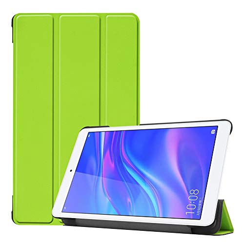 Zhuhaixmy Hülle für Huawei Honor 5 8.0 inch JDN2-AL00HN/W09HN Tablette - Lichtgewicht Stand Hart Schutzhülle Tri-Falten Case Stoßfest Schale von Zhuhaixmy