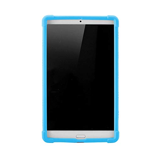 Zhuhaixmy Schutzhülle für Huawei MediaPad M5 8.4 - Silikon Hülle Tasche Case Etui mit Ständer für Huawei MediaPad M5 8.4 inch 2018,Himmelblau von Zhuhaixmy