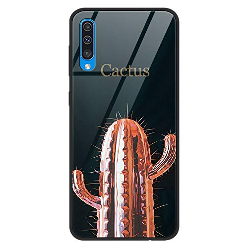 ZhuoFan Handyhülle für Samsung Galaxy A50 / A30s / A50s [6.4"] 9H Gehärtetes Glas Hülle Kratzfest & Stoßfest Case Cover,Glasrückseite mit Silikon TPU-Rahmen Schutzhülle für Samsung A50 / A50s / A30s von ZhuoFan