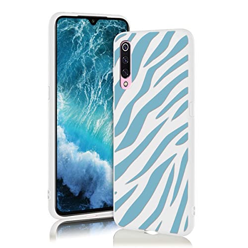 ZhuoFan Handyhülle für Xiaomi Redmi 9A Hülle Matt Weich Weiß Silikon Stoßfeste Schutzhülle Karikatur Tier Blume Muster Cover Kratzfest Case für Xiaomi Redmi 9A, 6.53" von ZhuoFan