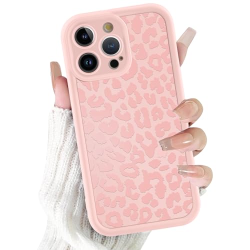 ZhuoFan Hülle für iPhone 16 Pro 6,3”, Aesthetic Leopard Muster Handyhülle Rosa Matte Schutzhülle Weich Silikon Dünn TPU Case Stoßfest Kratzfest Bumper Cover, 03 ZhuoFan Hülle für iPhone 16 Pro 6,3”, Aesthetic Leopard Muster Handyhülle Rosa Matte Schutzhülle Weich Silikon Dünn TPU Case Stoßfest Kratzfest Bumper Cover, 03 von ZhuoFan