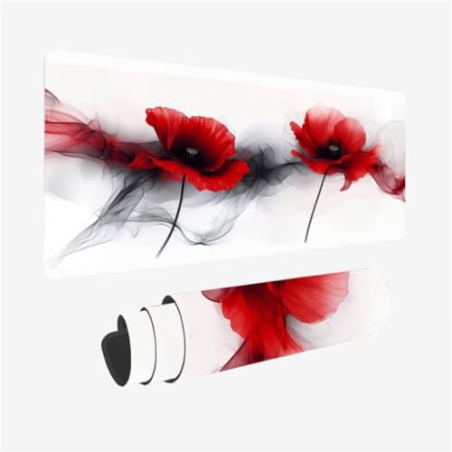 Gaming Mauspad XXL 1500 x 800 mm, Fantasie Mousepad Blume Muster mit rutschfeste Gummibasis, Großes Mousepad Gaming Zubehör für Verbessert Präzision und Geschwindigkeix, Geschenke für Frauen,Model250 Gaming Mauspad XXL 1500 x 800 mm, Fantasie Mousepad Blume Muster mit rutschfeste Gummibasis, Großes Mousepad Gaming Zubehör für Verbessert Präzision und Geschwindigkeix, Geschenke für Frauen,Model250 von Zhxizscc