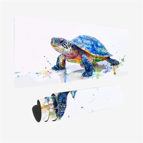 Gaming Mauspad XXL 900 x 300 mm, Tier Mousepad MeeresschildkröTen Muster mit Rutschfeste Gummibasis, Mousepad Gaming Zubehör für Verbessert Präzision und Geschwindigkeix, Geschenke für Frauen,Model256 Gaming Mauspad XXL 900 x 300 mm, Tier Mousepad MeeresschildkröTen Muster mit Rutschfeste Gummibasis, Mousepad Gaming Zubehör für Verbessert Präzision und Geschwindigkeix, Geschenke für Frauen,Model256 von Zhxizscc