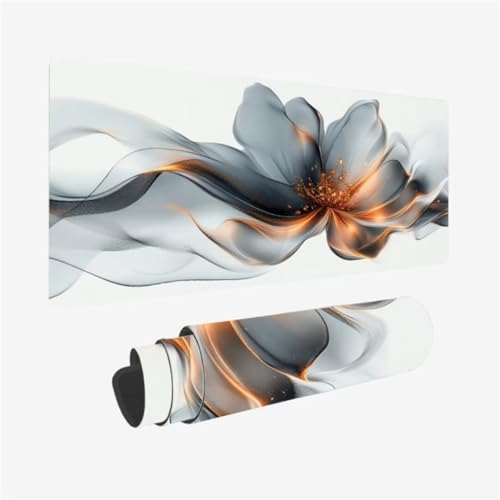 Gaming Mauspad XXL 900 x 400 mm, abstrakt Mousepad Blume Muster mit rutschfeste Gummibasis, Großes Mousepad Gaming Zubehör für Verbessert Präzision und Geschwindigkeix, Geschenke für Frauen,Model88 Gaming Mauspad XXL 900 x 400 mm, abstrakt Mousepad Blume Muster mit rutschfeste Gummibasis, Großes Mousepad Gaming Zubehör für Verbessert Präzision und Geschwindigkeix, Geschenke für Frauen,Model88 von Zhxizscc