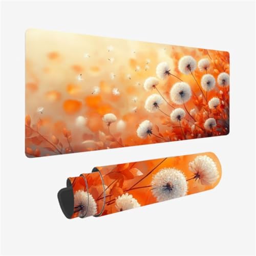 Kunst Mauspad 1200 x 600 x 3mm Schreibtischunterlage LöWenzahn Mousepad mit Vernähte Kanten und rutschfeste Gummibasis, WassXerdicht XXL Mauspad PC Zubehör, Office Deko, Geschenke für Männer,Model356 Kunst Mauspad 1200 x 600 x 3mm Schreibtischunterlage LöWenzahn Mousepad mit Vernähte Kanten und rutschfeste Gummibasis, WassXerdicht XXL Mauspad PC Zubehör, Office Deko, Geschenke für Männer,Model356 von Zhxizscc