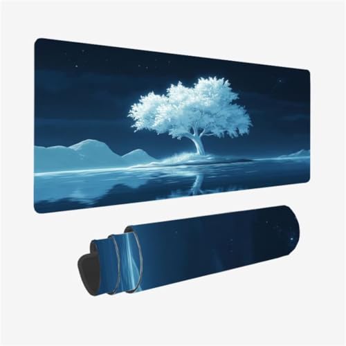 Kunst Mauspad 1600 x 800 x 3mm Schreibtischunterlage Baum Mousepad mit Vernähte Kanten und rutschfeste Gummibasis, WassXerdicht XXL Mauspad PC Zubehör, Home Office Deko, Geschenke für Männer,Model32 Kunst Mauspad 1600 x 800 x 3mm Schreibtischunterlage Baum Mousepad mit Vernähte Kanten und rutschfeste Gummibasis, WassXerdicht XXL Mauspad PC Zubehör, Home Office Deko, Geschenke für Männer,Model32 von Zhxizscc
