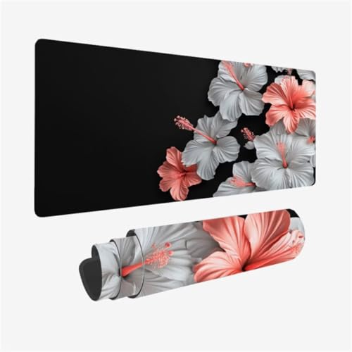 Kunst Mauspad 1600 x 800 x 3mm Schreibtischunterlage Blume Mousepad mit Vernähte Kanten und rutschfeste Gummibasis, WassXerdicht XXL Mauspad PC Zubehör, Home Office Deko, Geschenke für Männer,Model8 Kunst Mauspad 1600 x 800 x 3mm Schreibtischunterlage Blume Mousepad mit Vernähte Kanten und rutschfeste Gummibasis, WassXerdicht XXL Mauspad PC Zubehör, Home Office Deko, Geschenke für Männer,Model8 von Zhxizscc
