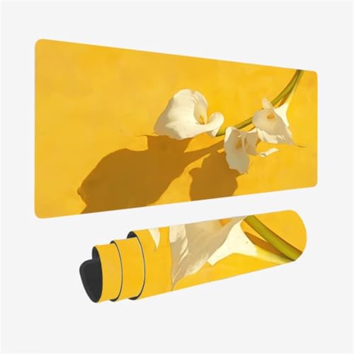 Kunst Mauspad 800 x 400 x 3mm Schreibtischunterlage Blume Mousepad mit Vernähte Kanten und rutschfeste Gummibasis, WassXerdicht XXL Mauspad PC Zubehör, Home Office Deko, Geschenke für Männer,Model140 Kunst Mauspad 800 x 400 x 3mm Schreibtischunterlage Blume Mousepad mit Vernähte Kanten und rutschfeste Gummibasis, WassXerdicht XXL Mauspad PC Zubehör, Home Office Deko, Geschenke für Männer,Model140 von Zhxizscc