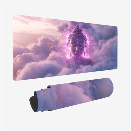 Lila Mauspad 800 x 300 x 3mm Schreibtischunterlage Zen Mousepad mit Vernähte Kanten und rutschfeste Gummibasis, WassXerdicht XXL Mauspad PC Zubehör, Home Office Deko, Geschenke für Männer,Model56 Lila Mauspad 800 x 300 x 3mm Schreibtischunterlage Zen Mousepad mit Vernähte Kanten und rutschfeste Gummibasis, WassXerdicht XXL Mauspad PC Zubehör, Home Office Deko, Geschenke für Männer,Model56 von Zhxizscc